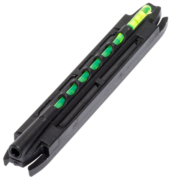 HiViz MGH2007I Magni-Hunter Magnetic Front Sight  Black | Green/Red Fiber Optic