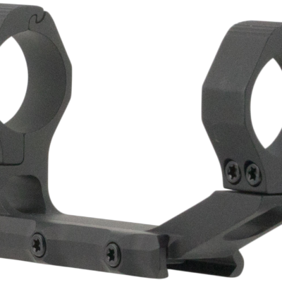 Aero Precision APRA210100 Ultralight Scope Mount/Ring Combo Black Anodized Aluminum, 1" Tube Fits AR-15, 1913 Picatinny Rail Mount