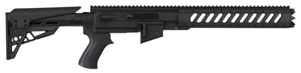 Advanced Technology B2102210 AR-22 Conversion Stock Kit 6 Position Black Synthetic Ruger 10/22