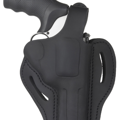 1791 Gunleather RVHX2SBLR RVHX-2  OWB Size 02 Stealth Black Leather Fits Up to 4" Barrel, K/L-Frame, Belt Slide Right Hand