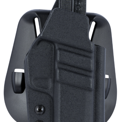 1791 Gunleather TACPDHOWBP365BLKR Tactical Kydex  OWB Black Kydex Paddle Fits Sig P365 Right Hand