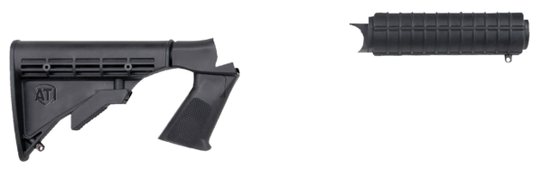 Advanced Technology HRN4100 Shotforce Stock Package Pistol Grip Style Black Synthetic & Ribbed Forend for H&R, New England