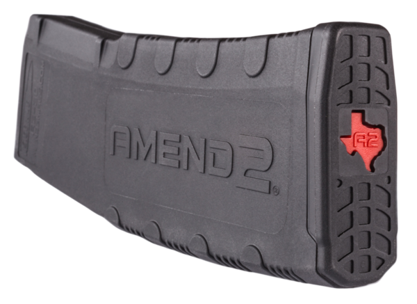 Amend2 A2TX556BLK30 Texas Special Edition  30rd 223 Rem/5.56x45mm NATO Compatible w/ AR-15/M16/M4 Black Polymer