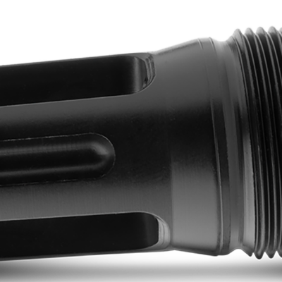 ADVANCED ARMAMENT COMPANY 65037 Flash Hider  Black 1/2-28 Threads 5.56