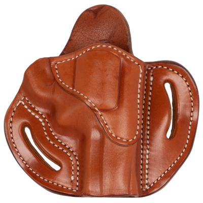 1791 Gunleather RVH2SCBRR RVH2S  OWB Size 02S Classic Brown Leather Belt Slide Fits S&W K Frame Right Hand
