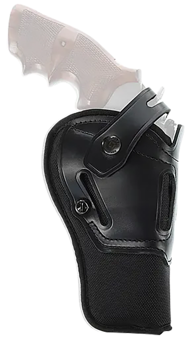 Galco SA845RB Switchback Strongside Crossdraw Belt Black Hybrid Leather-Synthetic Fits Arex Delta L Ambidextrous