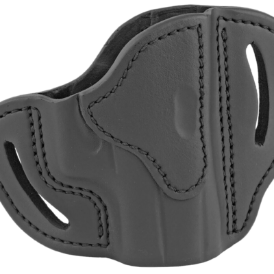 1791 Gunleather BHCSBLR BHC  OWB Size C Stealth Black Leather Belt Slide Compatible w/Glock 43/Sig P365/Walther PPK Right Hand