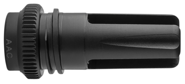 ADVANCED ARMAMENT COMPANY 64141 Blackout Flash Hider  22 Cal (6.56mm) 1/2"-28 tpi, Black Steel, for AAC 51T Suppressors