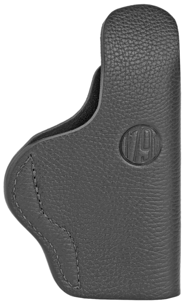 1791 Gunleather SCH4NSBL SCH  IWB Size 04 Night Sky Black Leather Belt Clip Compatible w/Glock 17/S&W M&P Shield/Springfield XD Left Hand