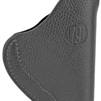 1791 Gunleather SCH2NSBL SCH  IWB Size 02 Night Sky Black Leather Belt Clip Fits Ruger LC9/S&W J Frame/Colt Cobra Left Hand