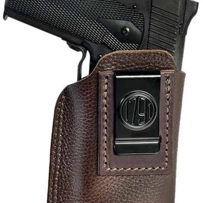 1791 Gunleather ORLBFCD4LBRWL Optic Ready Light Bearing Fair Chasing IWB Size 04 Brown Left Hand