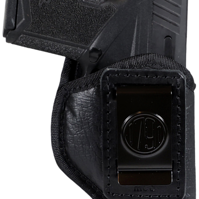 1791 Gunleather ECOMC3BLKR EcoCarry  IWB Medium Black Right Hand