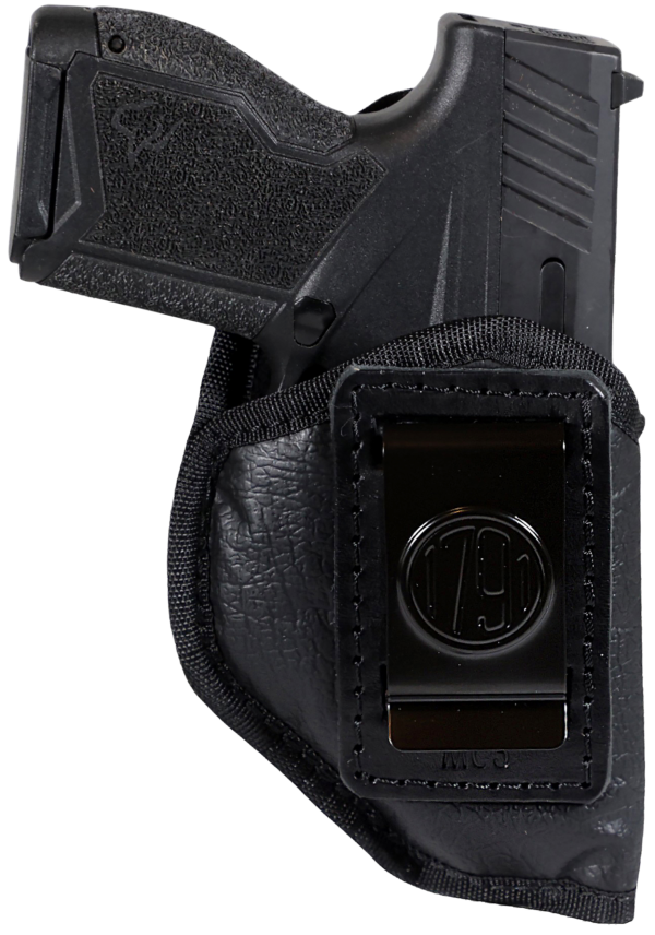 1791 Gunleather ECOMC3BLKR EcoCarry  IWB Medium Black Right Hand